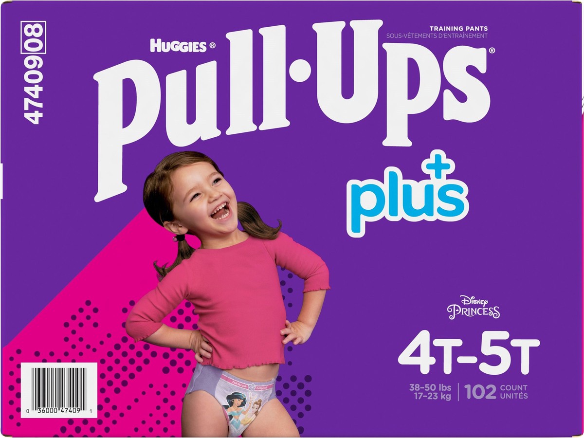 Huggies Pull Ups Day Time Potty Training Pants Girls Size Large