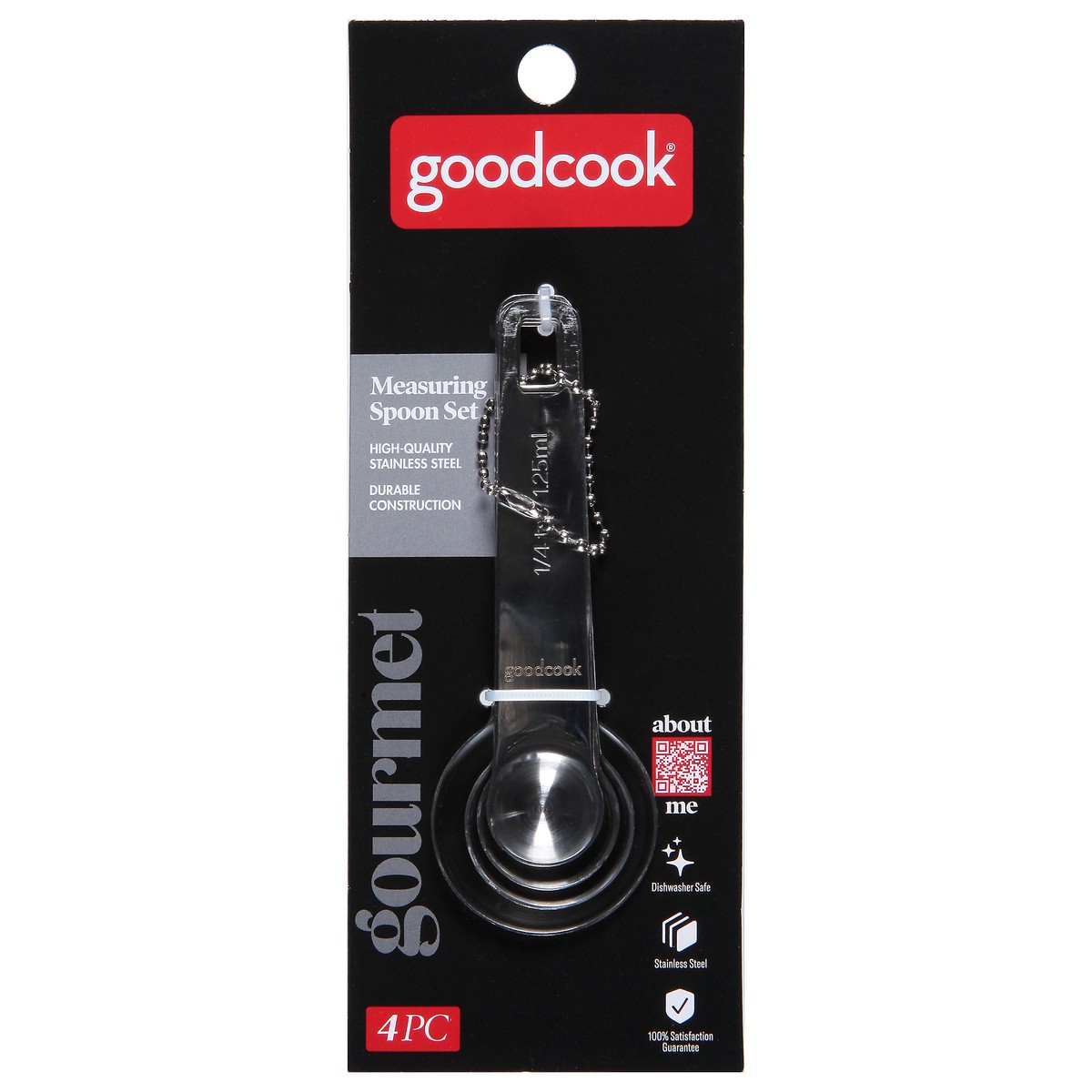 slide 1 of 9, Good Cook Gourmet Measuring Spoons Set, 1 ct