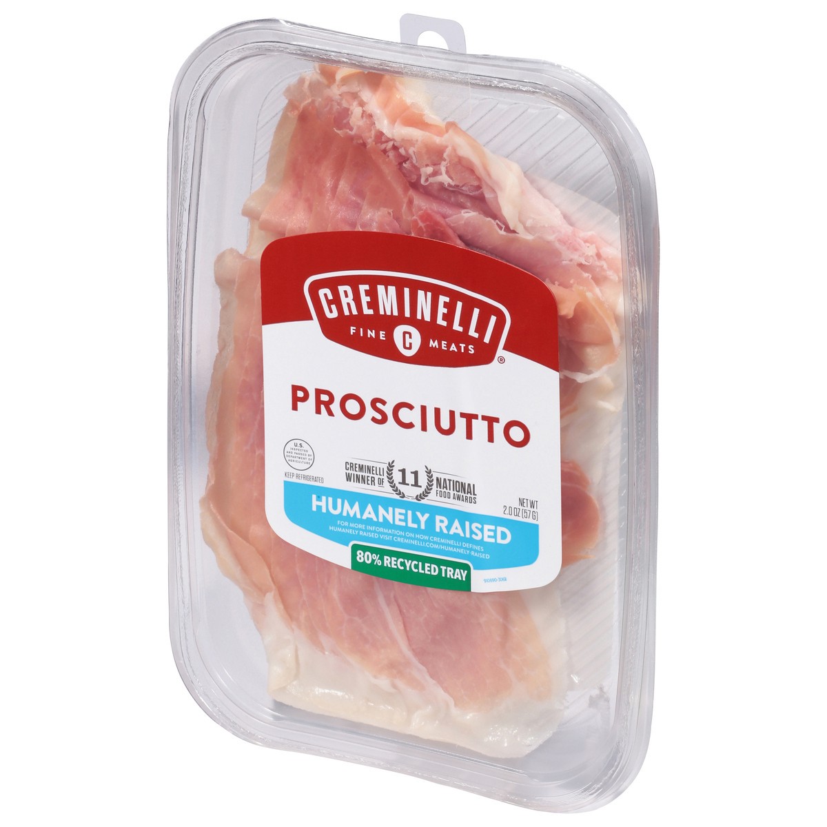 slide 12 of 12, Creminelli Fine Meats Sliced Prosciutto, 2 oz