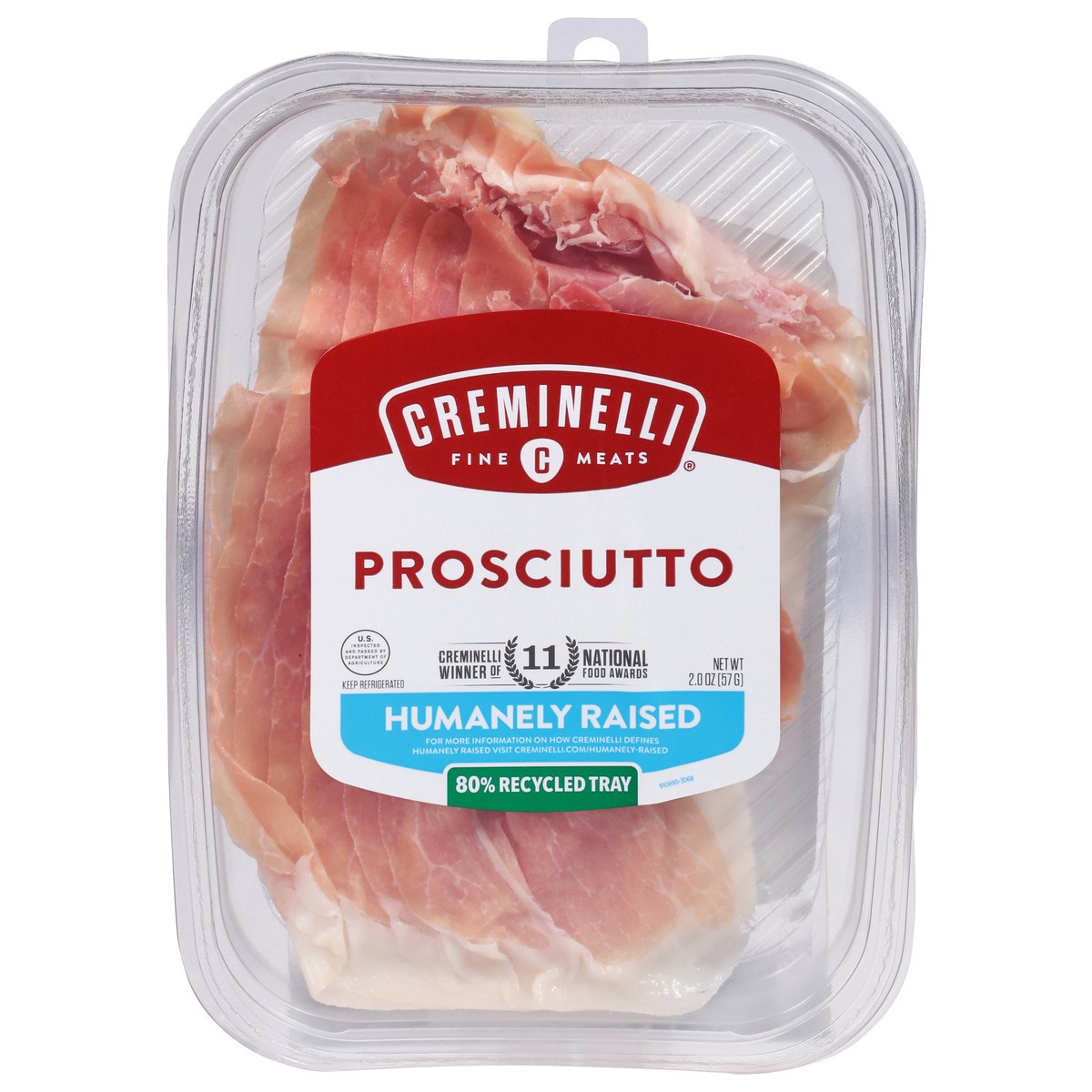 slide 1 of 12, Creminelli Fine Meats Sliced Prosciutto, 2 oz