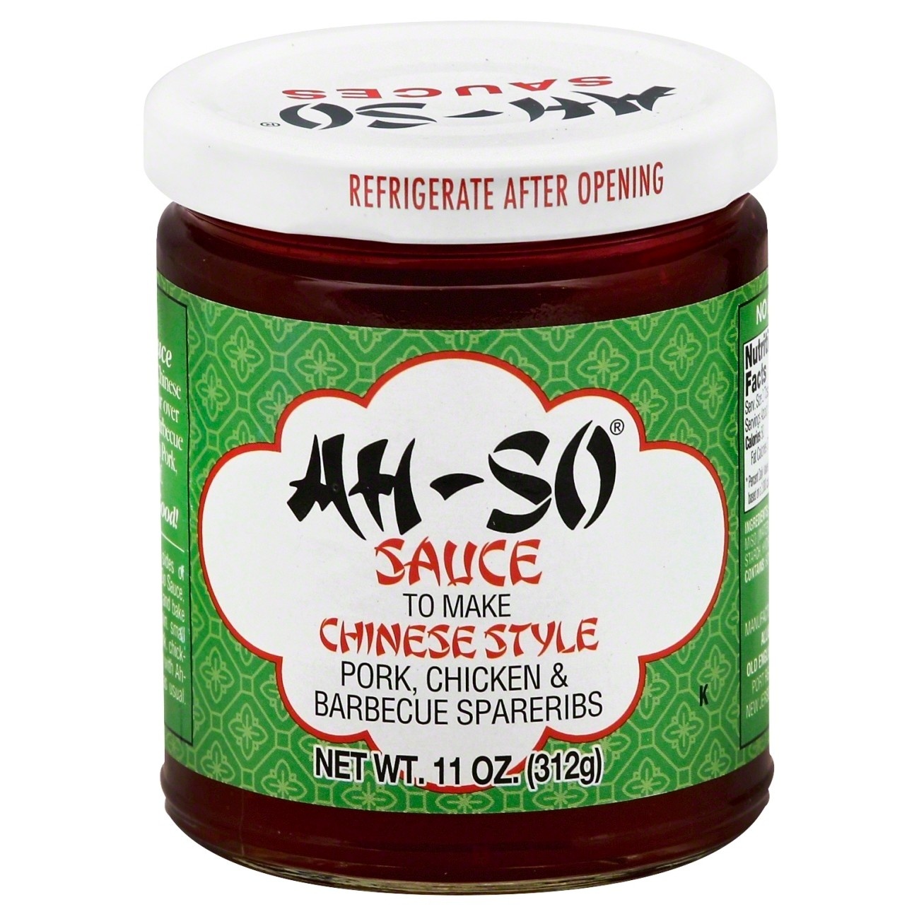 slide 1 of 1, Ah-So Chinese-Style Sauce, 11 oz