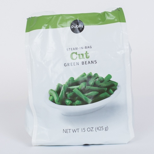 Store Brand Frozen Cut Green Beans 15oz Bag