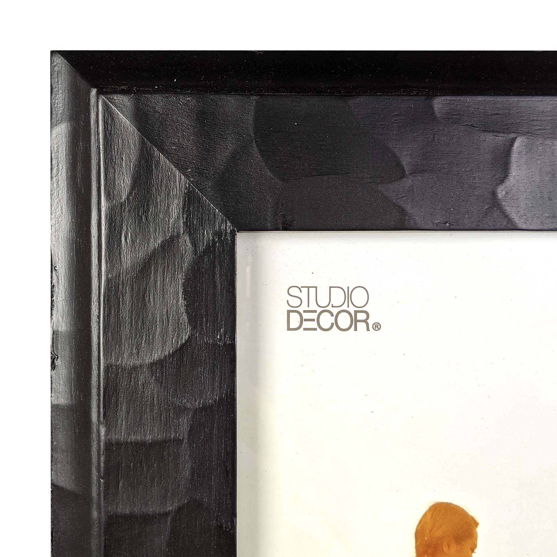 slide 3 of 4, Expressions 8" X 10" Black Hammered Frame By Studio Decor, 8 in x 10 in