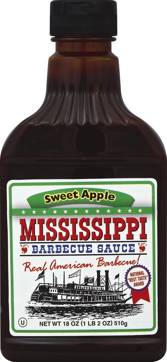 slide 1 of 3, Mississippi Barbecue Sauce Barbecue Sauce 18 oz, 18 oz