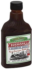 slide 1 of 1, Mississippi Barbecue Sauce Mississippi Sweet Apple Barbecue Sauce, 18 oz