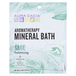 Aura Cacia Balancing Sage Purify Mineral Bath