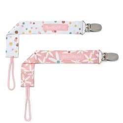 Infantino Pacigrip 2pk Pink Daisy
