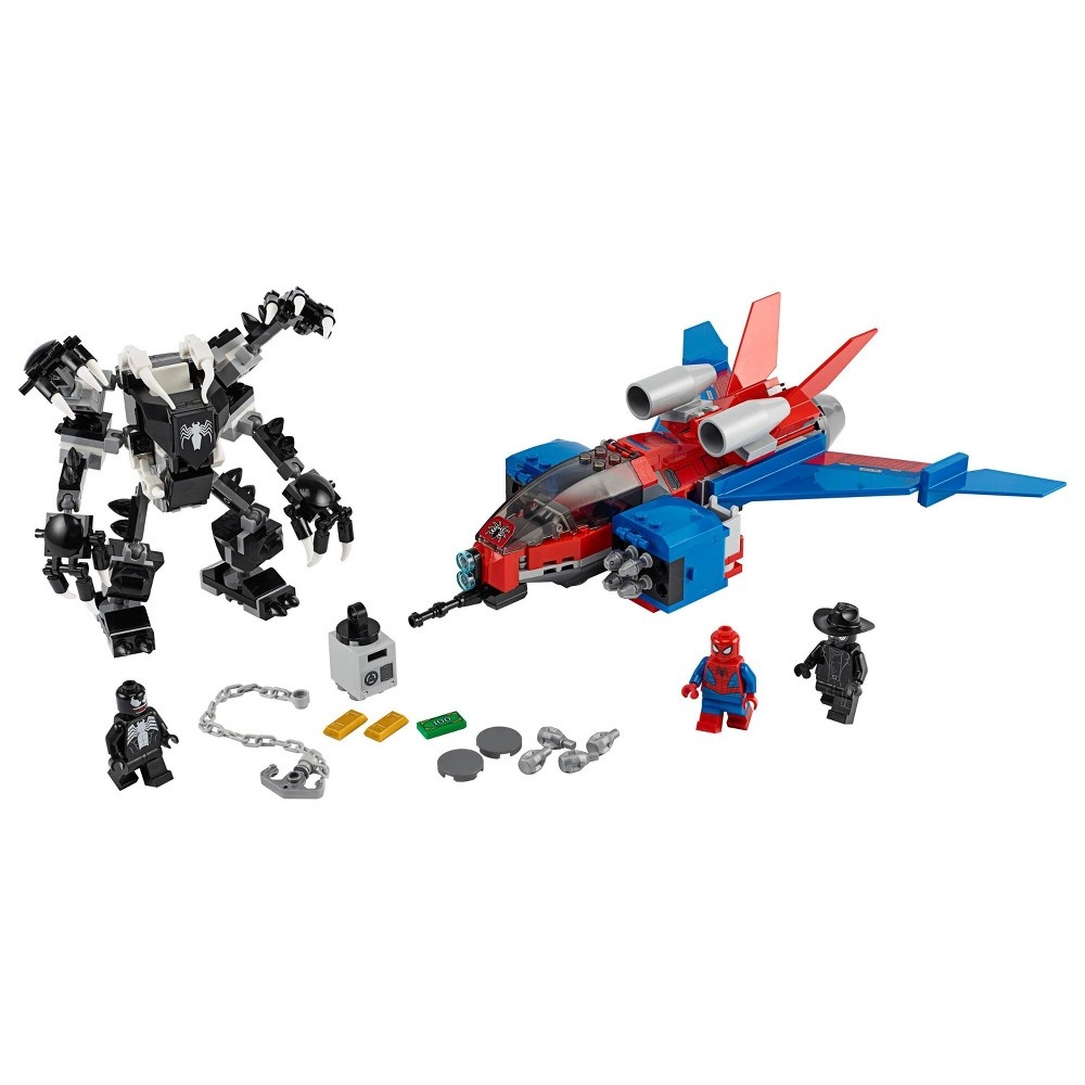 slide 5 of 7, LEGO Marvel Spider-Man Spider-Jet vs Venom Mech 76150 , 1 ct