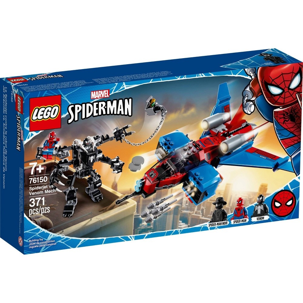 slide 7 of 7, LEGO Marvel Spider-Man Spider-Jet vs Venom Mech 76150 , 1 ct