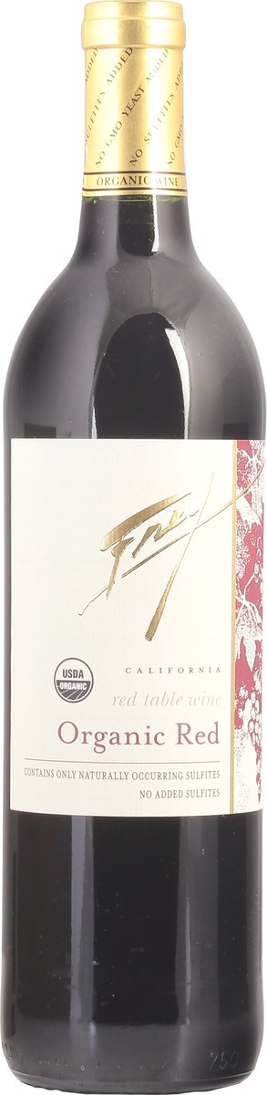 slide 5 of 9, Frey Organic Red Blend, 750 ml