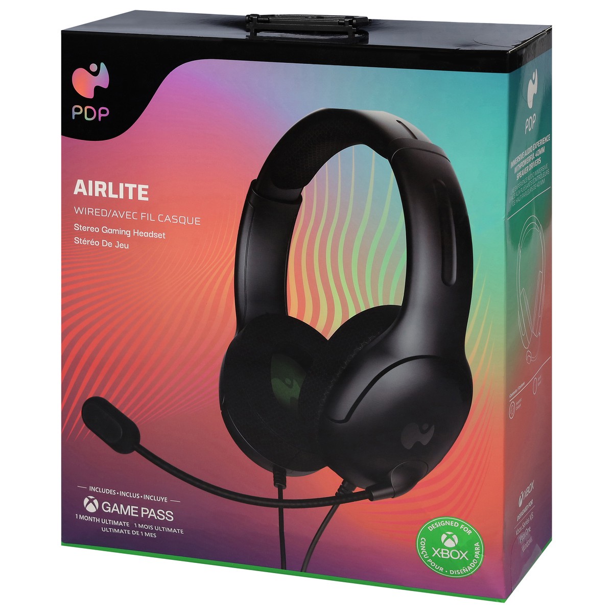 slide 11 of 12, PDP Airlite Wired Stereo Gaming Headset 1 ea, 1 ct