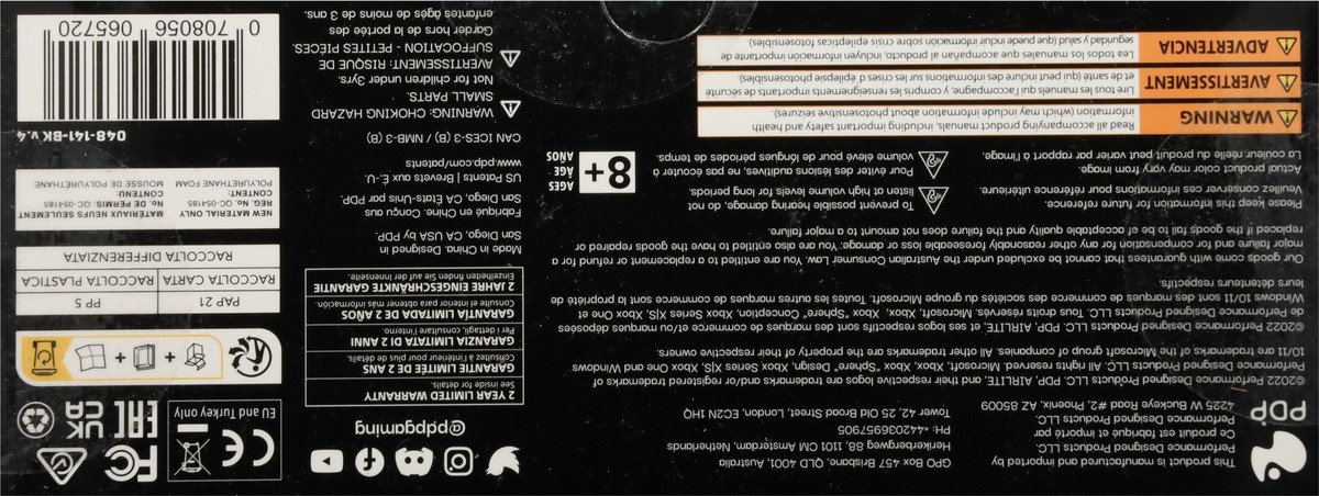 slide 3 of 12, PDP Airlite Wired Stereo Gaming Headset 1 ea, 1 ct