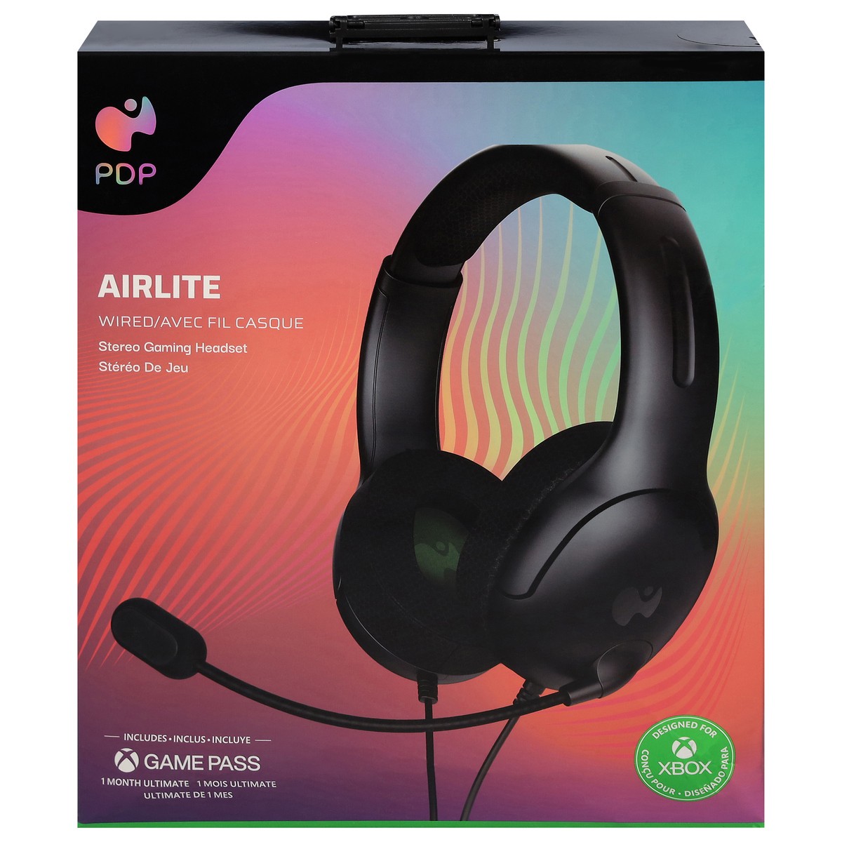 slide 1 of 12, PDP Airlite Wired Stereo Gaming Headset 1 ea, 1 ct