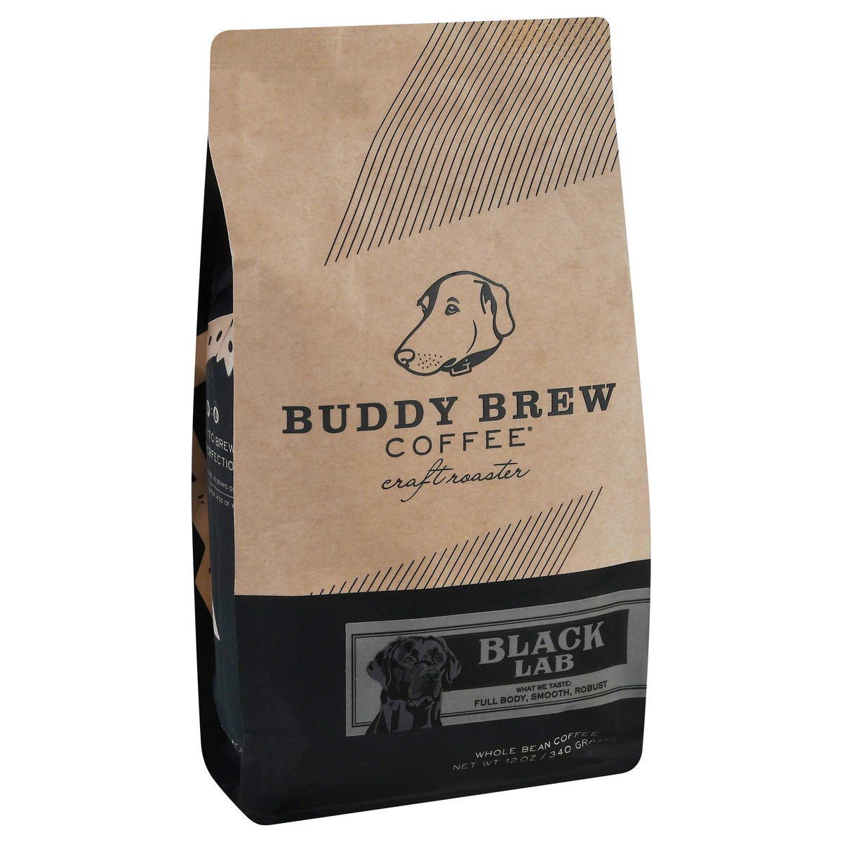 slide 4 of 12, Buddy Brew Coffee Black Lab Whole Bean Coffee - 12 oz, 12 oz