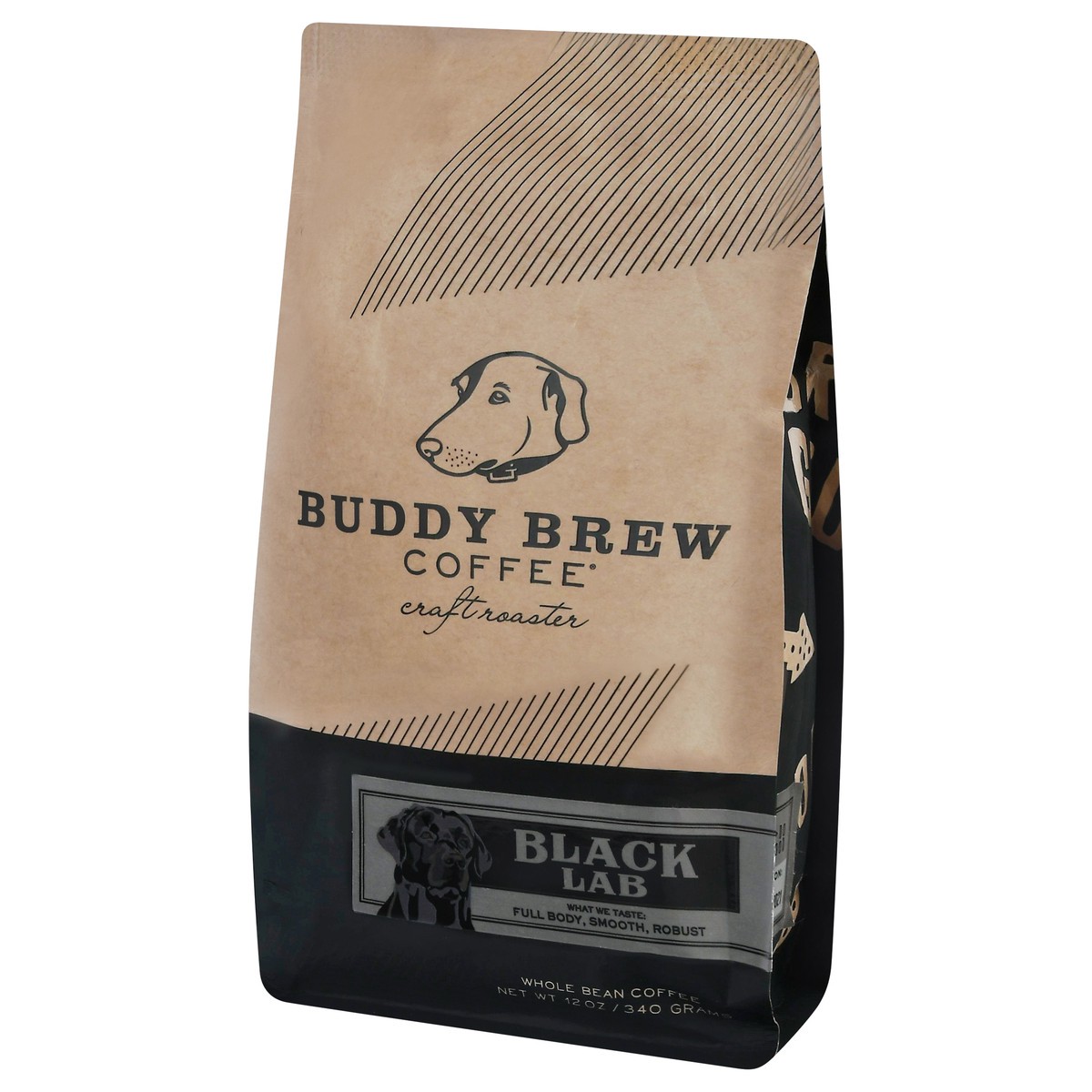 slide 5 of 12, Buddy Brew Coffee Black Lab Whole Bean Coffee - 12 oz, 12 oz