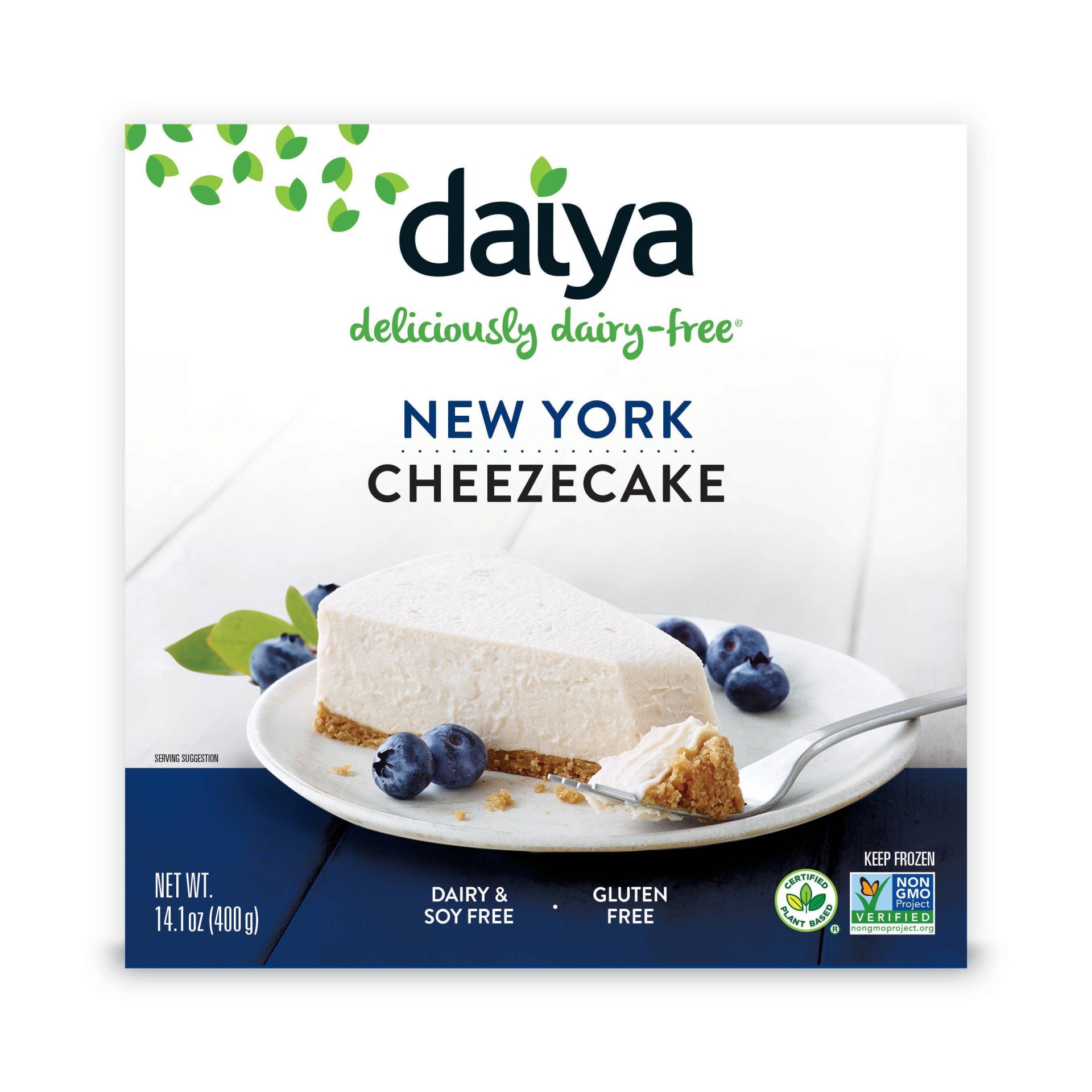 slide 1 of 2, Daiya New York Cheezecake, 14.1 oz
