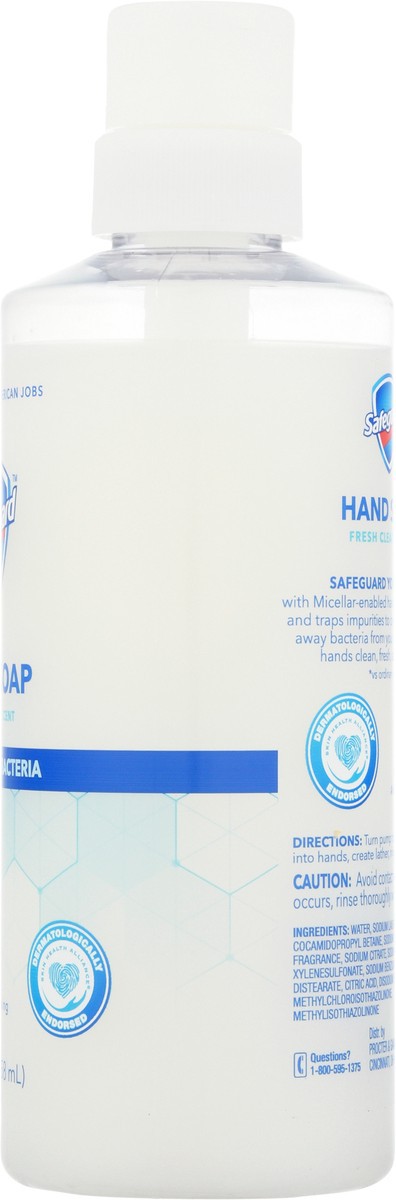 slide 7 of 9, Safeguard Fresh Clean Scent Hand Soap 15.5 fl oz, 15.5 oz