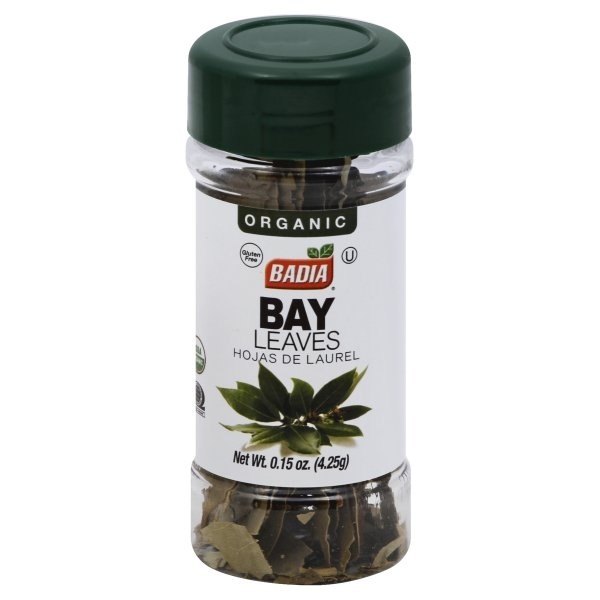 slide 1 of 1, Badia Organic Bay Leaves, 0.15 oz