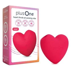 plusOne Heart Throb Air Pulsing Vibe 1 ea