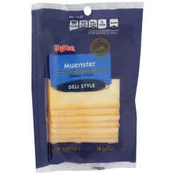 Hy-vee Muenster Deli Style Cheese Slices