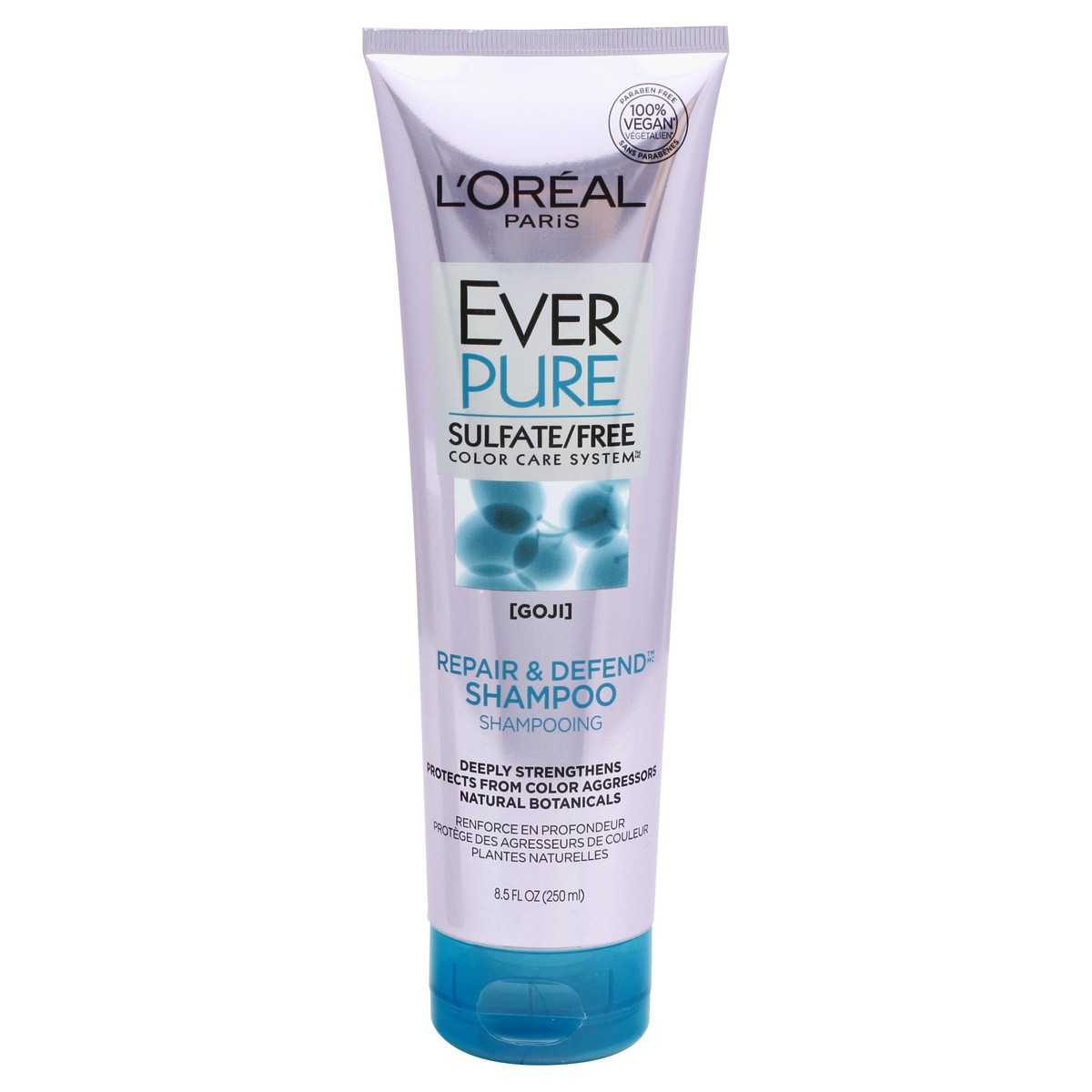 slide 2 of 5, L'Oréal L'Oreal Paris EverPure Sulfate Free Repair & Defend Shampoo, 8.5 fl oz