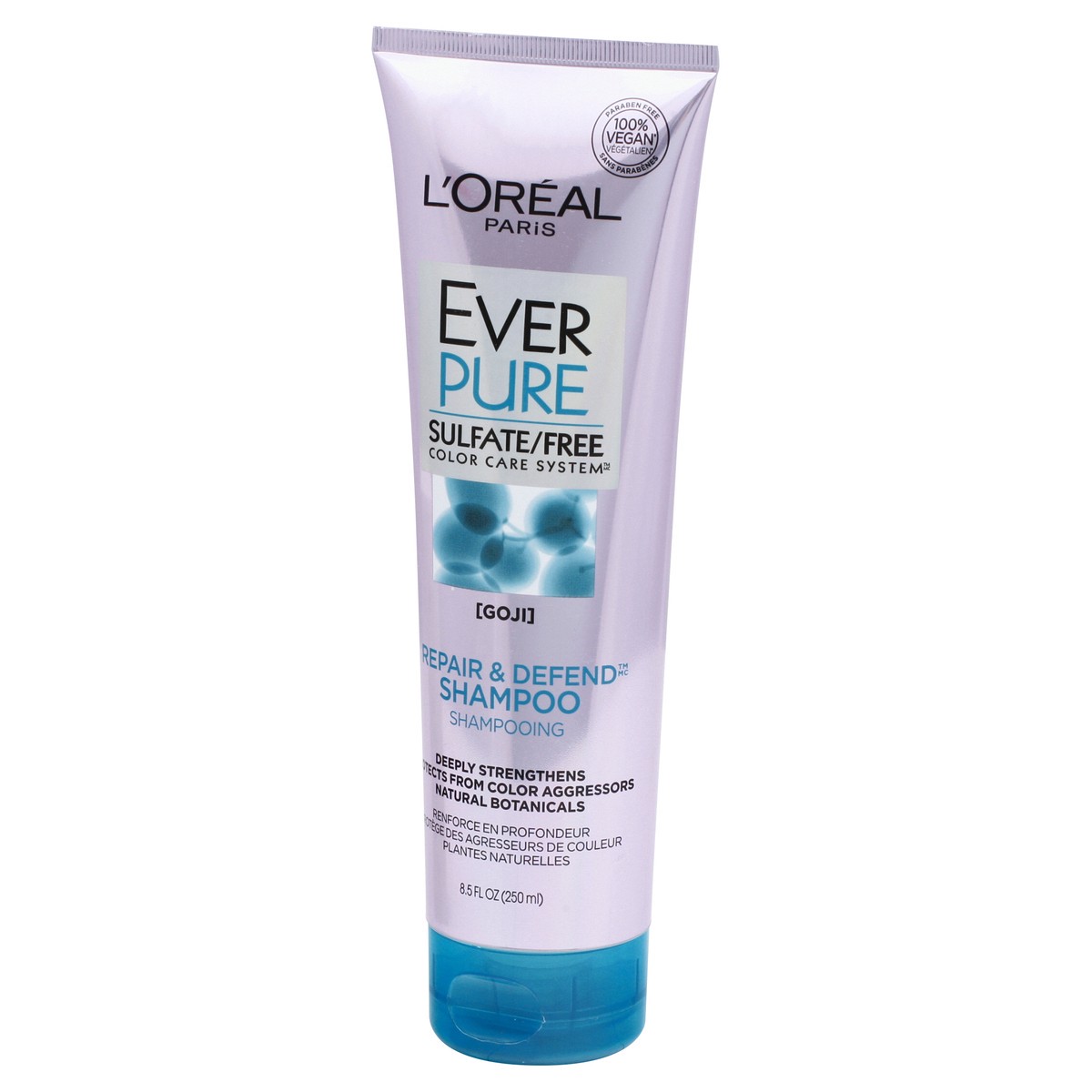 slide 4 of 5, L'Oréal L'Oreal Paris EverPure Sulfate Free Repair & Defend Shampoo, 8.5 fl oz