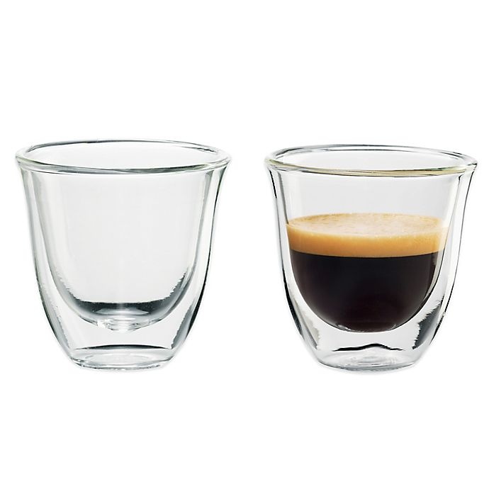 slide 1 of 1, DeLonghi Espresso Cups, 2 ct