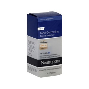 slide 1 of 1, Neutrogena Tone Correcting Tinted Moisture Sheer Tint Spf 30, 1 fl oz; 29 ml