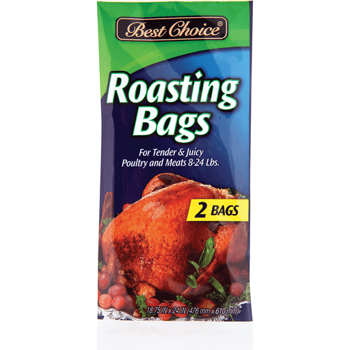 slide 1 of 1, Best Choice Roasting Bags For Poultry Meats, 2 ct