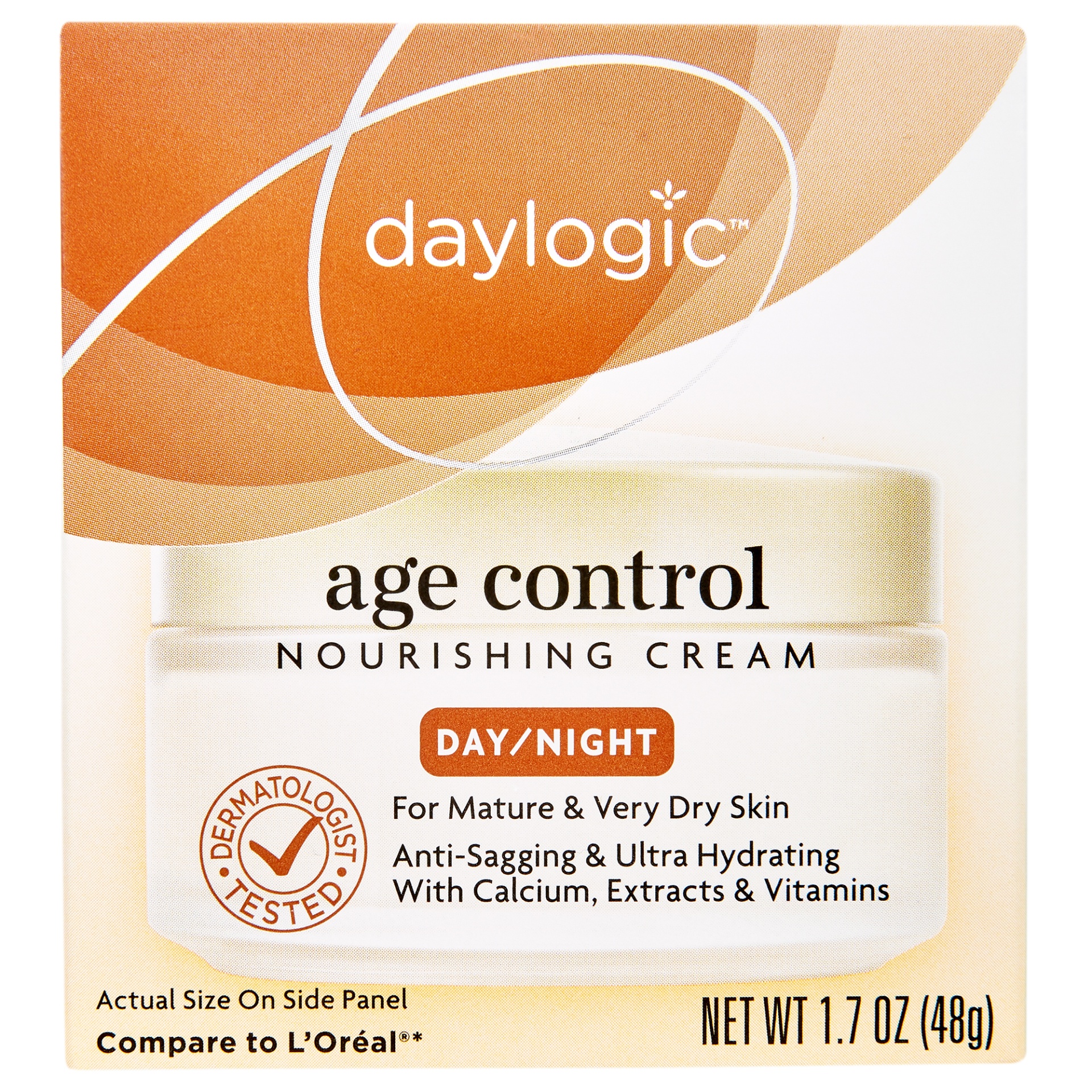slide 1 of 5, Daylogic Age Control Nourishing Cream, 1.7 oz