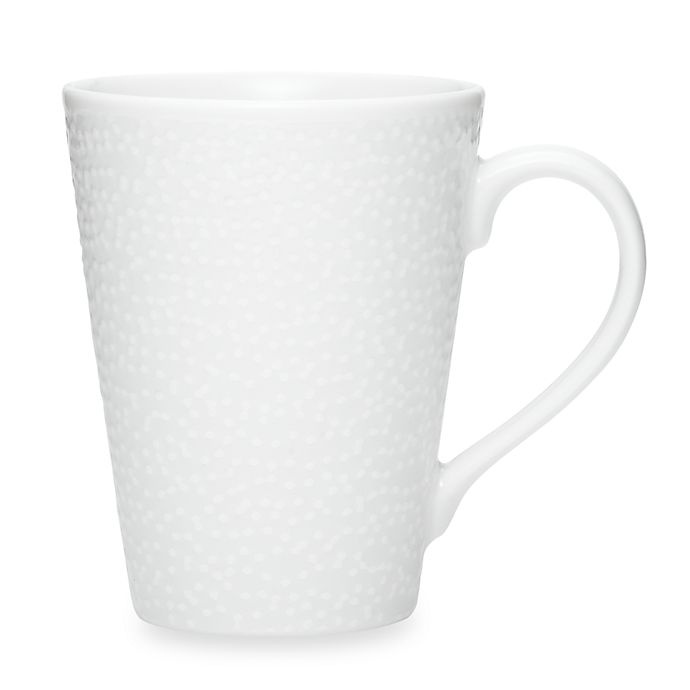 slide 1 of 2, Noritake White on White Snow Mug, 1 ct