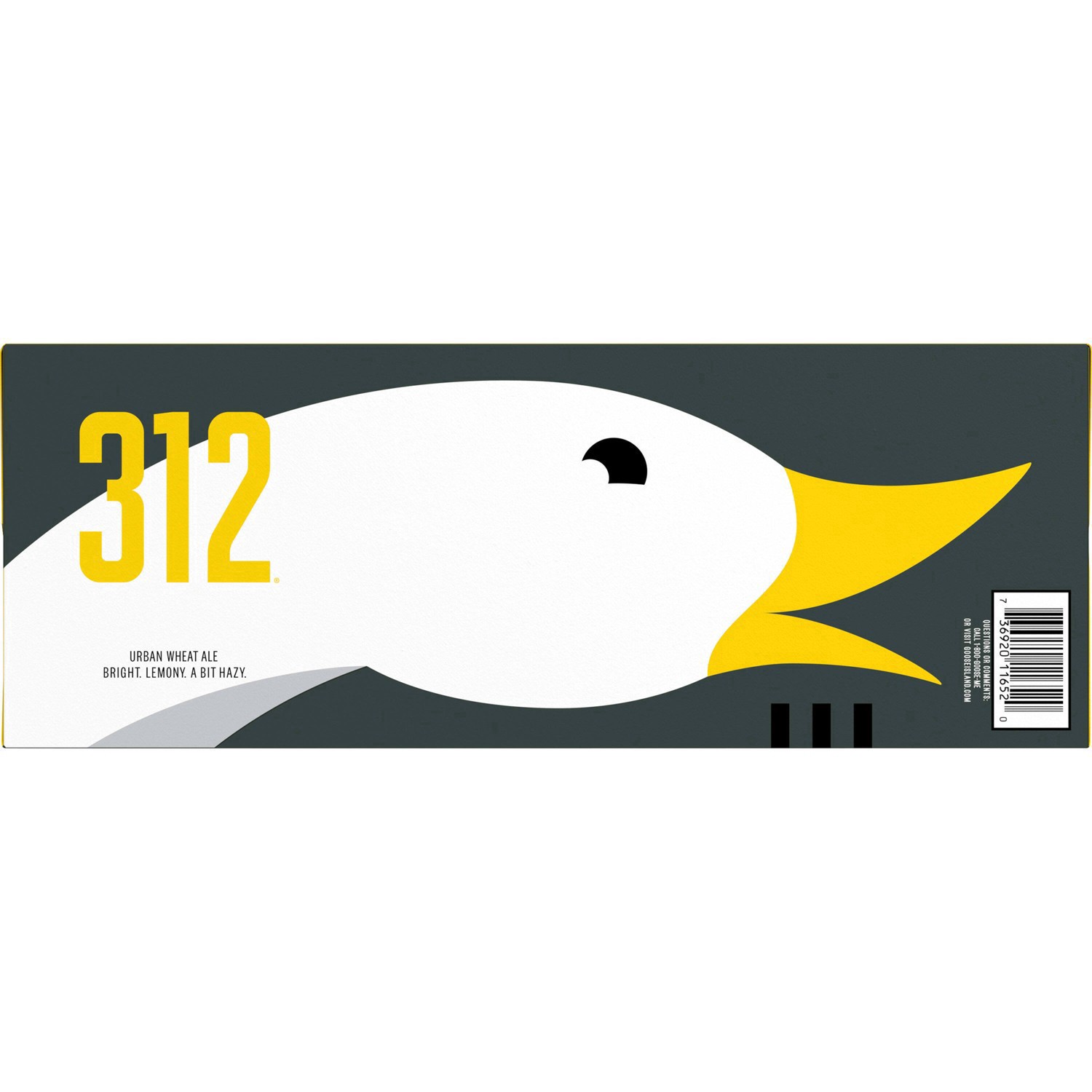 slide 2 of 21, Goose Island Beer Co. 312 Urban Wheat Ale Craft Beer, 15 Pack Beer - 12 FL OZ Cans, 180 fl oz