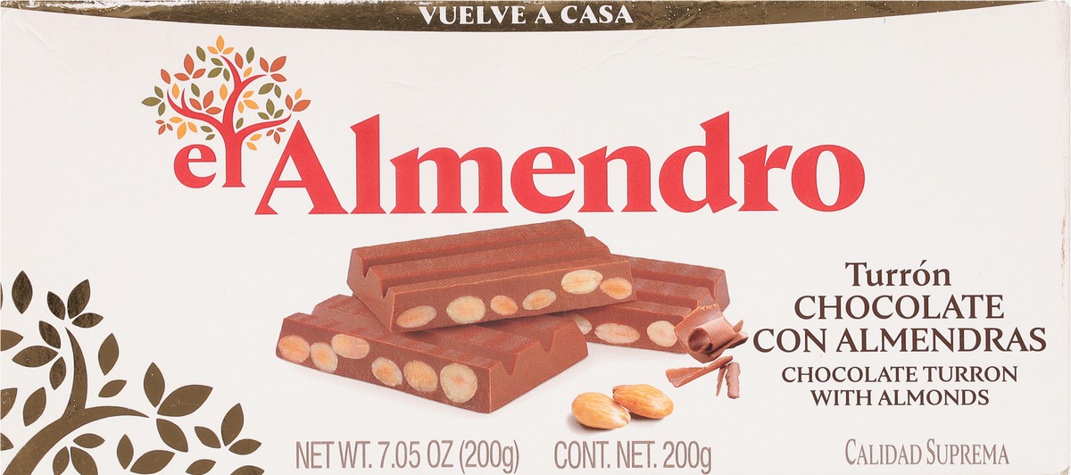 slide 11 of 14, El Almendro Chocolate Turron with Almonds 7.05 oz, 7.05 oz