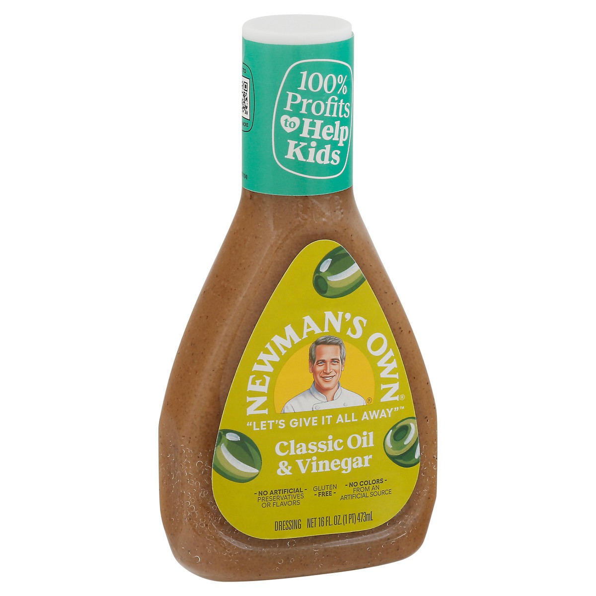 slide 2 of 9, Newman's Own Classic Oil & Vinegar Dressing 16 fl oz, 16 fl oz