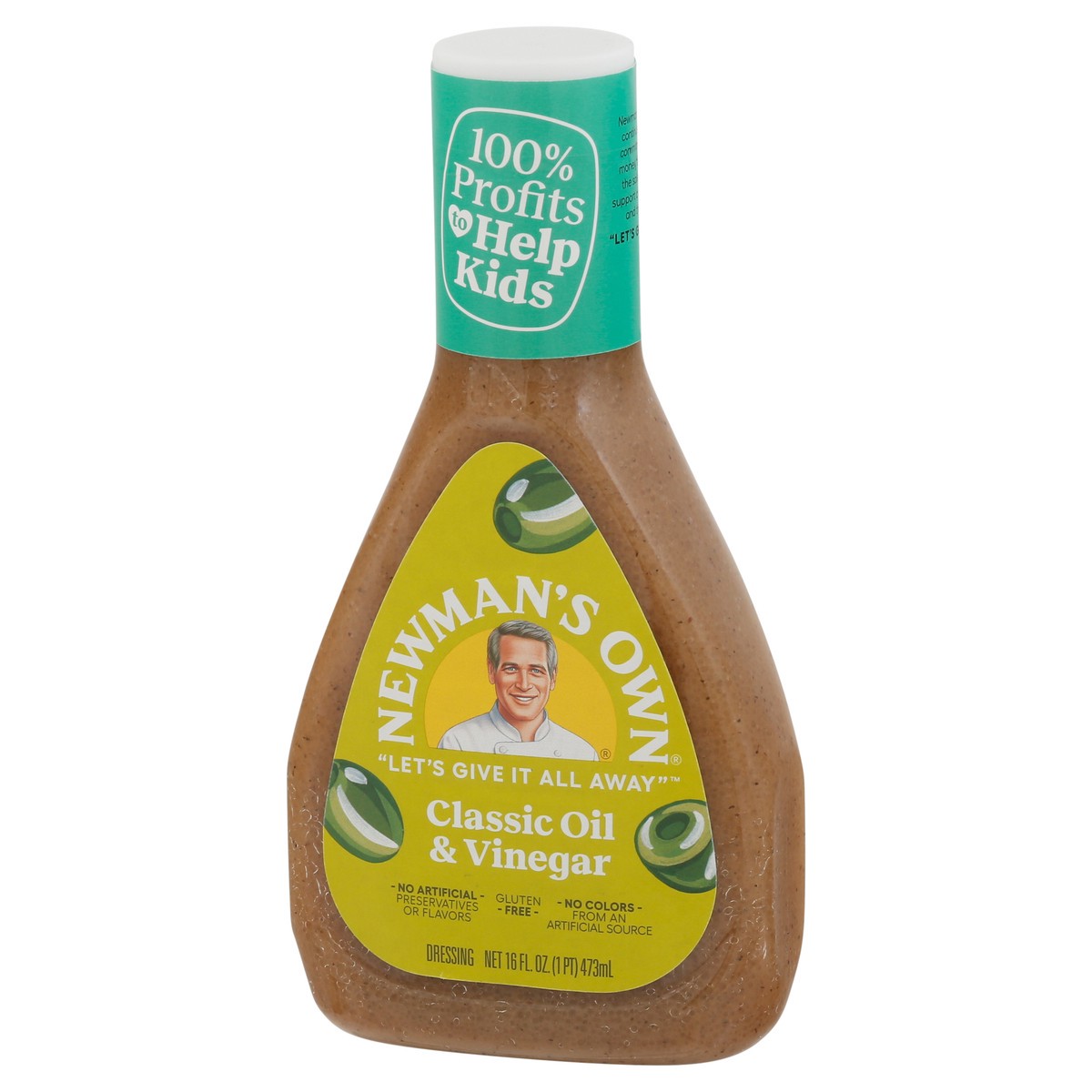 slide 3 of 9, Newman's Own Classic Oil & Vinegar Dressing 16 fl oz, 16 fl oz