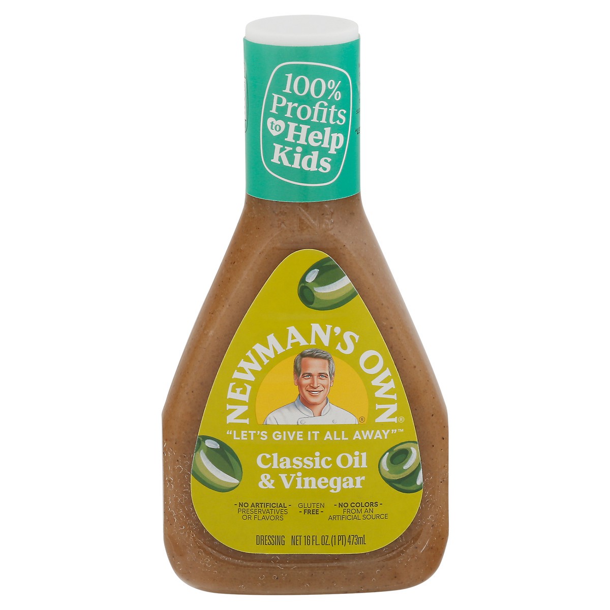 slide 1 of 9, Newman's Own Classic Oil & Vinegar Dressing 16 fl oz, 16 fl oz