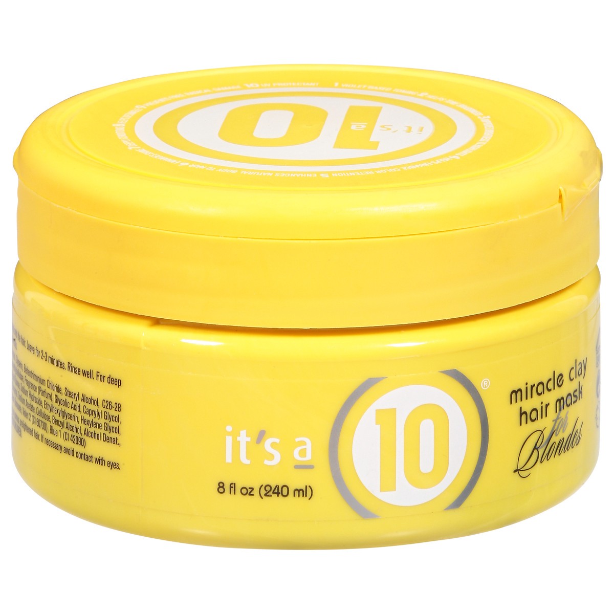 slide 2 of 9, It's a 10 Miracle Clay Hair Mask for Blondes 8 fl oz, 8 fl oz