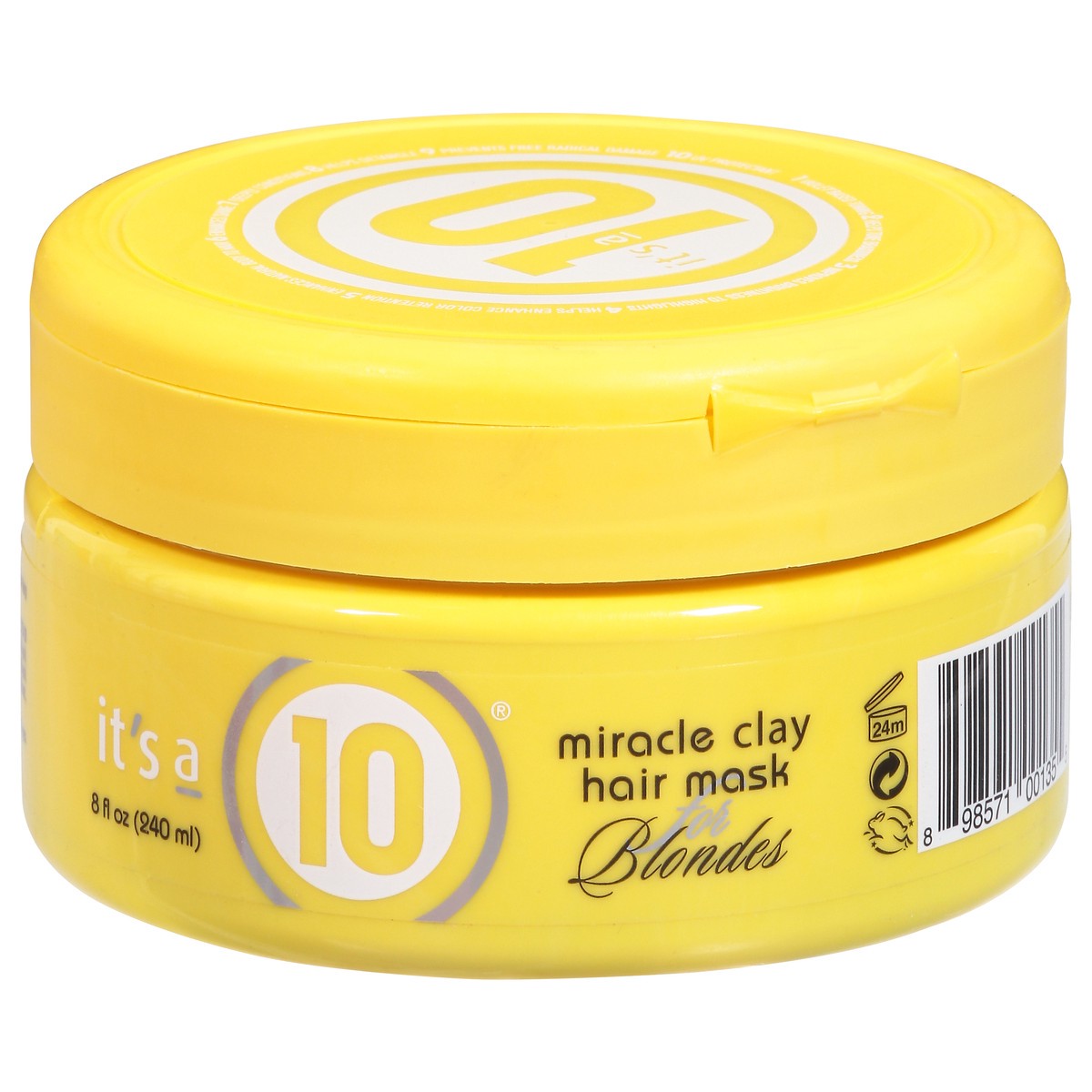 slide 3 of 9, It's a 10 Miracle Clay Hair Mask for Blondes 8 fl oz, 8 fl oz