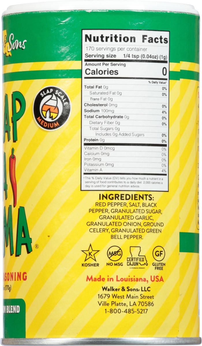 slide 3 of 14, Walker & Sons Low Sodium Blend Cajun Seasoning - 6 oz, 6 oz