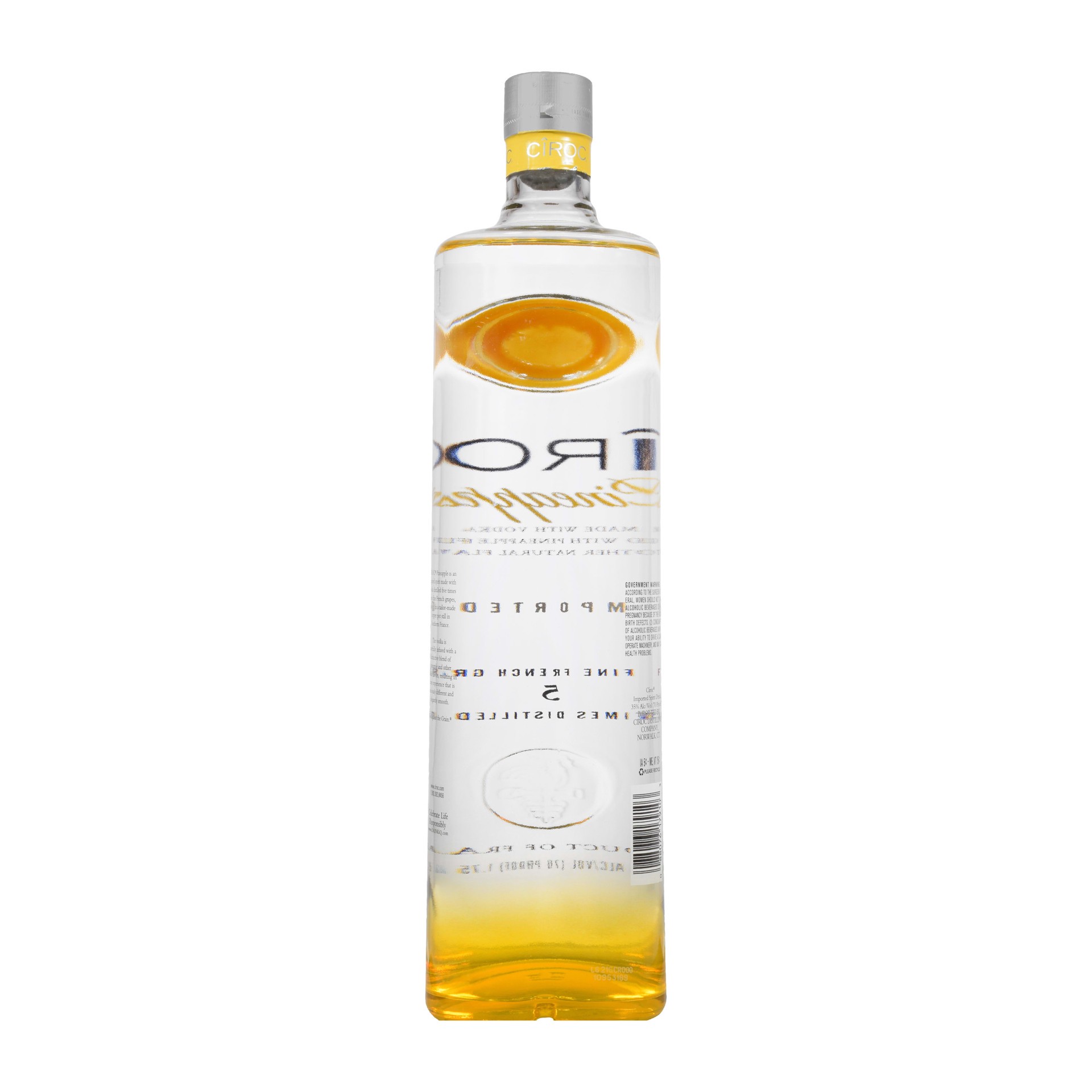 slide 4 of 4, CIROC Pineapple (Made with Vodka Infused with Natural Flavors), 1.75 L, 1.75 liter