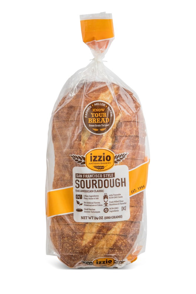 slide 5 of 5, Izzio Artisan Bakery San Francisco Style Sourdough 24 oz, 24 oz