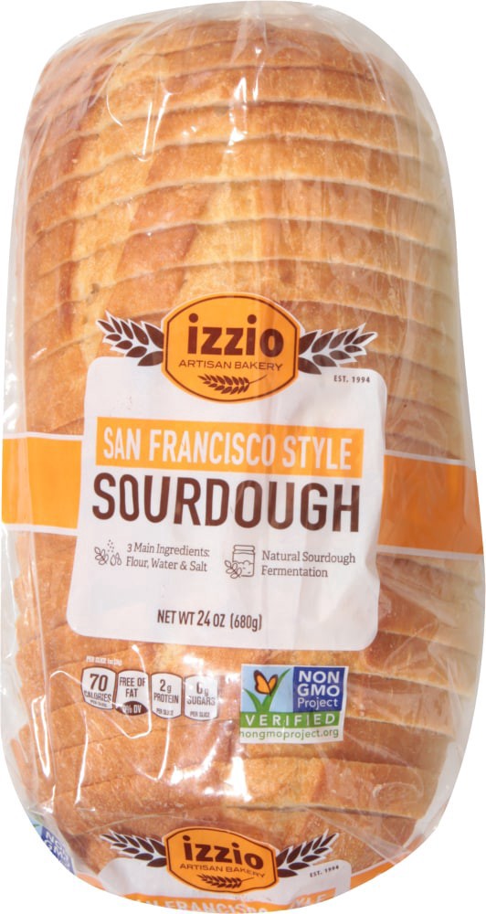 slide 3 of 5, Izzio Artisan Bakery San Francisco Style Sourdough 24 oz, 24 oz