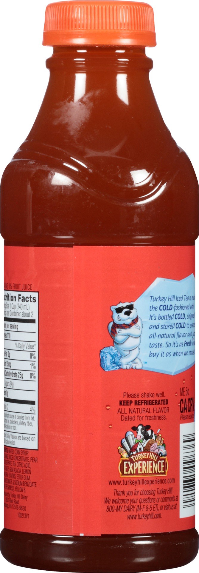 slide 2 of 6, Turkey Hill Orange Tea - 18.50 fl oz, 18.50 fl oz