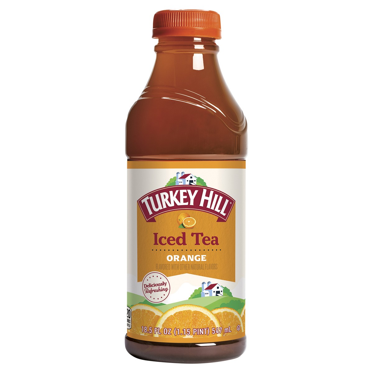 slide 1 of 6, Turkey Hill Orange Tea - 18.50 fl oz, 18.50 fl oz