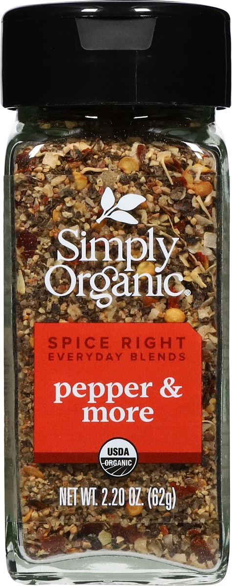 slide 3 of 13, Simply Organic Spice Right Pepper & More Everyday Blends 2.20 oz, 2.2 oz