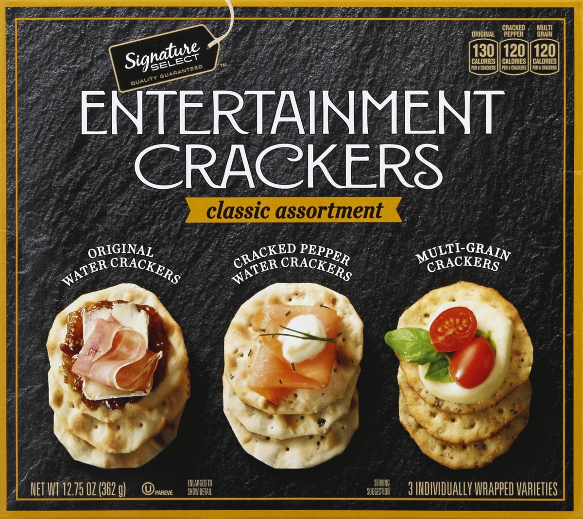 slide 4 of 4, S Sel Crackers Entertainmnt Classic Astd, 12.75 oz