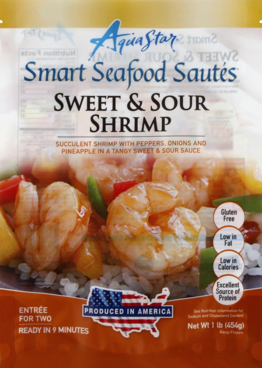 slide 2 of 2, Aqua Star Sweet & Sour Shrimp Saute, 16 oz