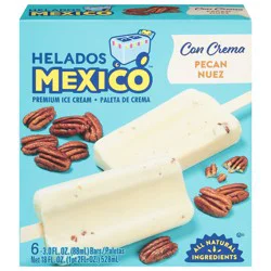 Helados Mexico Bar Butter Pecan Cream - 18 fl oz
