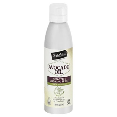 slide 1 of 9, Signature Select Avocado Oil Non-Stick Cooking Spray 5 oz, 5 fl oz