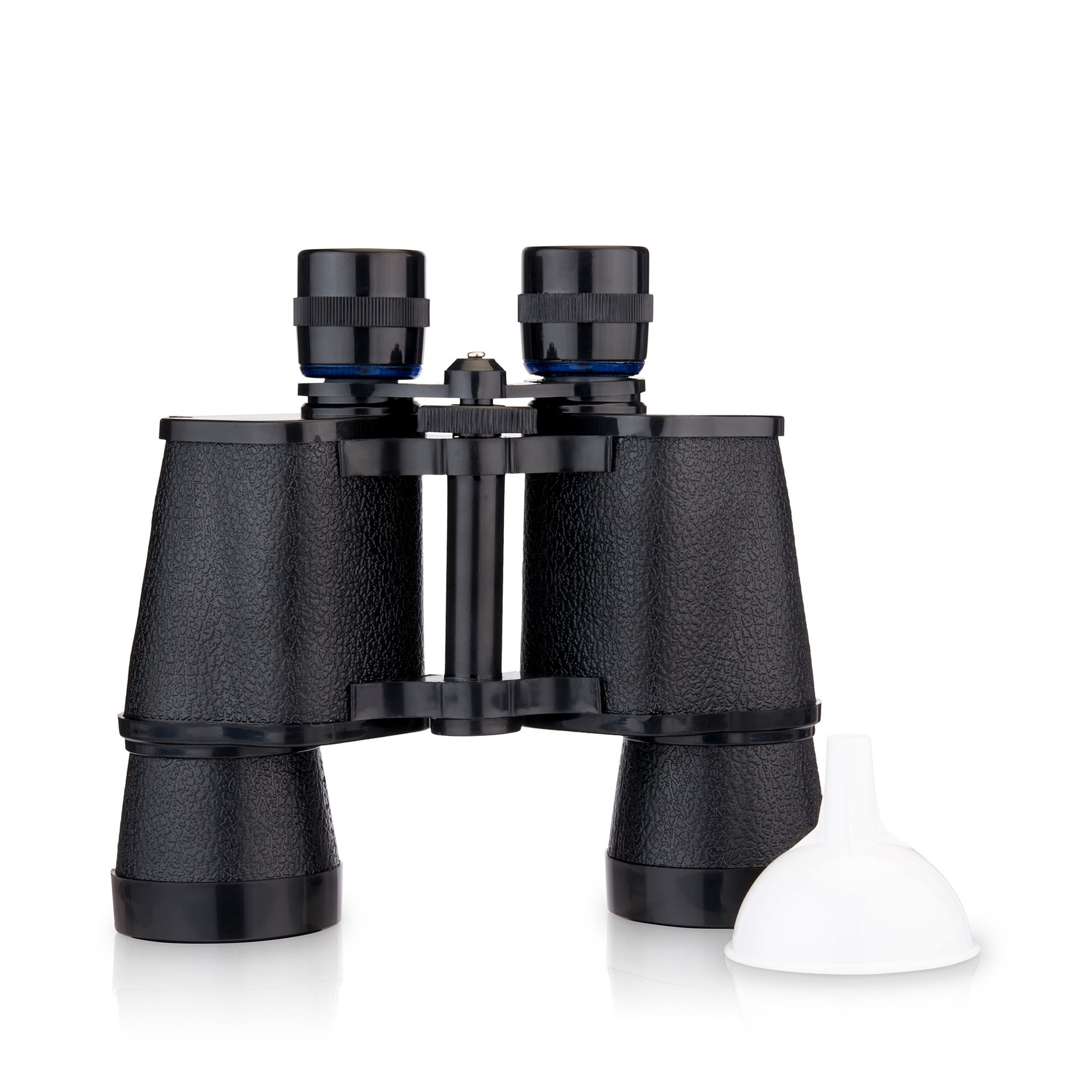 slide 2 of 5, Collins Accessories Binocular Flask, Gameday Hidden Flask, Hidden Alcohol Barware Accessory, Black, Holds 16 oz, 1 ct